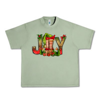 Oil Green joy christmas with elf bbs Urban Heavy Tee - BundleAndBundleShop