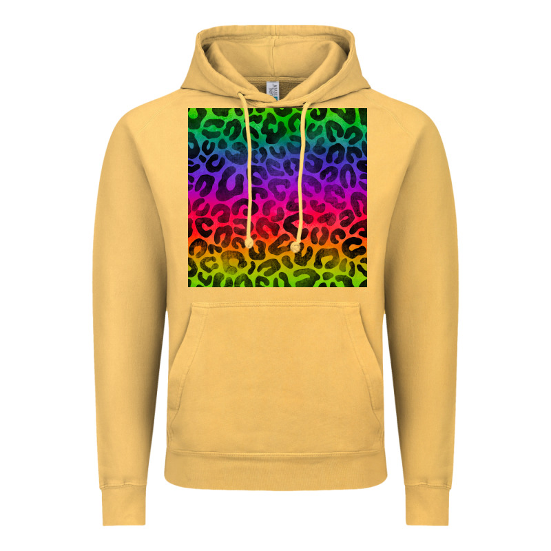 Colorful Leopard Seamless Pattern Vintage Hoodie by BundleAndBundleShop | Teevron
