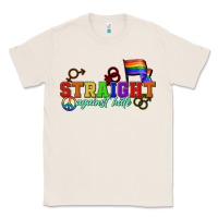 Natural Straight agains hate Classic Tee - CowGirlArtShop