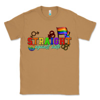 Toasted Coconut Straight agains hate Classic Tee - CowGirlArtShop