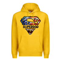 Lemon American Superdad Premium Hoodie - LillyAllenDesigns