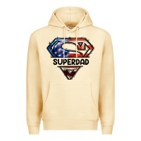 Pina Colada American Superdad Premium Hoodie - LillyAllenDesigns