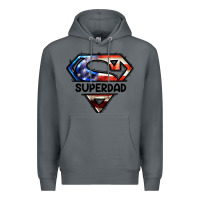 Rock American Superdad Premium Hoodie - LillyAllenDesigns