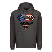 Smoke American Superdad Premium Hoodie - LillyAllenDesigns