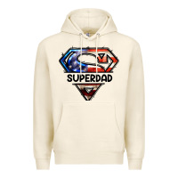 Tofu American Superdad Premium Hoodie - LillyAllenDesigns