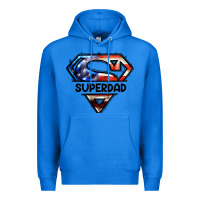 True Royal American Superdad Premium Hoodie - LillyAllenDesigns