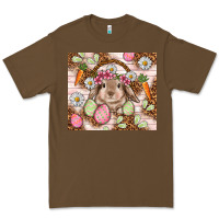 Cacao Easter Bunny tumbler Easter Day Premium Tee - HowdyJamesFarm