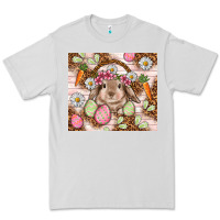 Dove Grey Easter Bunny tumbler Easter Day Premium Tee - HowdyJamesFarm