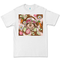 White Easter Bunny tumbler Easter Day Premium Tee - HowdyJamesFarm