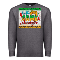 Charcoal Heather be the game changer Premium Sweatshirt - JahusDesignShop