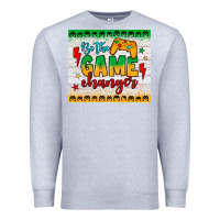 Heather Grey be the game changer Premium Sweatshirt - JahusDesignShop