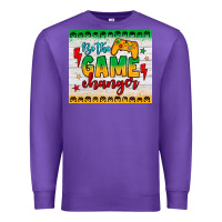 Purple be the game changer Premium Sweatshirt - JahusDesignShop