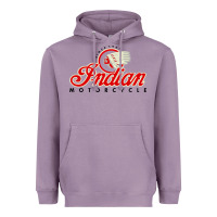 Lavender motorcycle racing indian Heavyweight Hoodie - linhVisuals