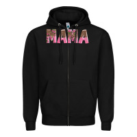 Black mama Zipper Hoodie - AdoDesignShop