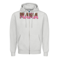 Dove Grey mama Zipper Hoodie - AdoDesignShop