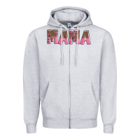 Heather Grey mama Zipper Hoodie - AdoDesignShop