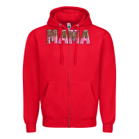 Red mama Zipper Hoodie - AdoDesignShop
