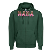 Sports Green mama Zipper Hoodie - AdoDesignShop