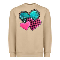 Mushroom valentine's day hearts Heavyweight Sweatshirt - AdoDesignShop