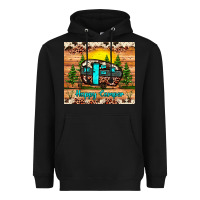Black happy camper Heavyweight Hoodie - JahusDesignShop
