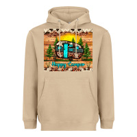 Mushroom happy camper Heavyweight Hoodie - JahusDesignShop