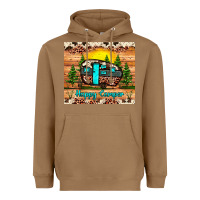 Toasted Coconut happy camper Heavyweight Hoodie - JahusDesignShop