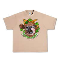 Burro St. Patrick's Day cow Urban Heavy Tee - FaDigitalArtStudio