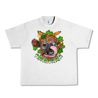 Lunar Rock St. Patrick's Day cow Urban Heavy Tee - FaDigitalArtStudio