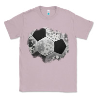 Lilac cowhide soccer patch Classic Tee - Jasminsmagicworld