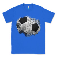 True Royal cowhide soccer patch Classic Tee - Jasminsmagicworld