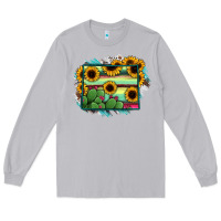 Moon Dust wyoming map sunflower cactus serape Long Sleeve Tee - RanaPortraitStore
