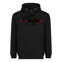 Black double deuce live music Heavyweight Hoodie - linhVisuals
