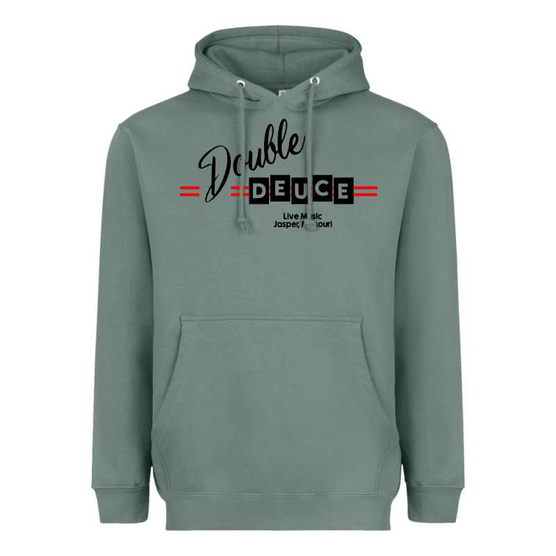 Double Deuce Live Music Heavyweight Hoodie by linhVisuals | Teevron