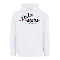 White double deuce live music Heavyweight Hoodie - linhVisuals