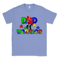 Colony Blue Dad of warrior Classic Tee - CowGirlArtShop