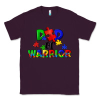 Plum Dad of warrior Classic Tee - CowGirlArtShop