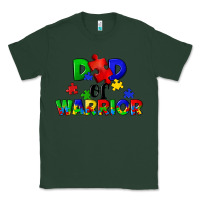 Sports Green Dad of warrior Classic Tee - CowGirlArtShop