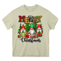 Mossy merry christmas gnomes Heavy Core Tee - CowGirlArtShop