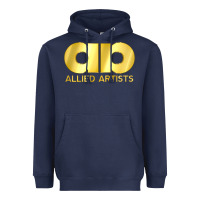 Navy allied artists pictures Heavyweight Hoodie - linhVisuals