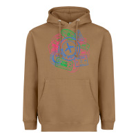 Toasted Coconut bon voyage travel stamp t shirt Heavyweight Hoodie - linhVisuals