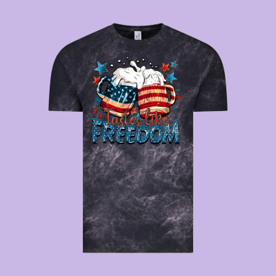 Tastes Like Freedom Vintage Tee Designed By Fadigitalartstudio