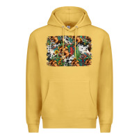 Antique Gold western rodeo background Premium Hoodie - Jasminsmagicworld