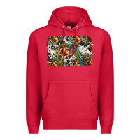 Cardinal western rodeo background Premium Hoodie - Jasminsmagicworld