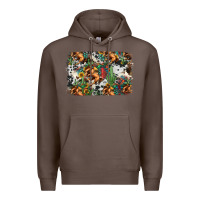 Coffee western rodeo background Premium Hoodie - Jasminsmagicworld