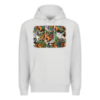 Dove Grey western rodeo background Premium Hoodie - Jasminsmagicworld