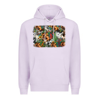 Lilac western rodeo background Premium Hoodie - Jasminsmagicworld