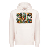 Pale Pink western rodeo background Premium Hoodie - Jasminsmagicworld
