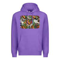 Purple western rodeo background Premium Hoodie - Jasminsmagicworld