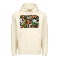 Sandshell western rodeo background Premium Hoodie - Jasminsmagicworld