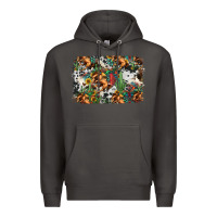 Smoke western rodeo background Premium Hoodie - Jasminsmagicworld